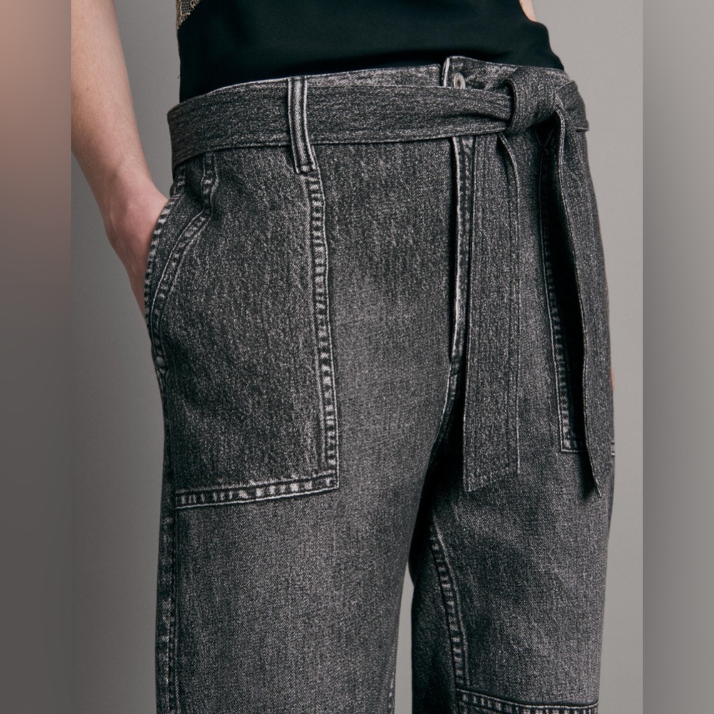 Rag & Bone Miramar Terry Patchwork Straight Leg S… - image 4